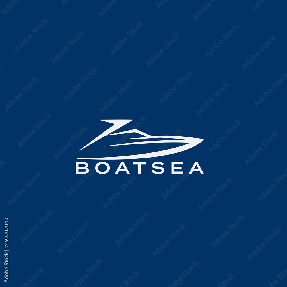 Boat Logo and Icon mascot for your company
