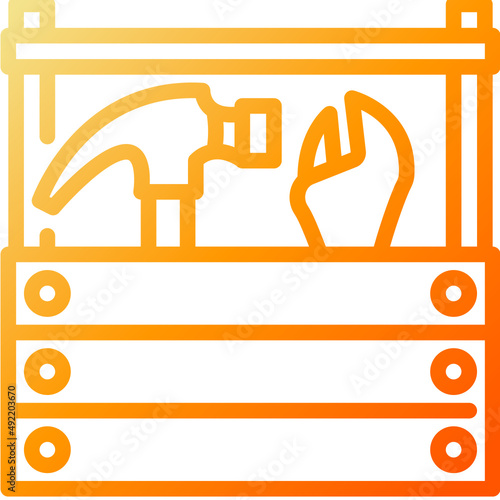 toolkit gradient icon