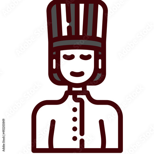 chef one color icon © ToZ Icon