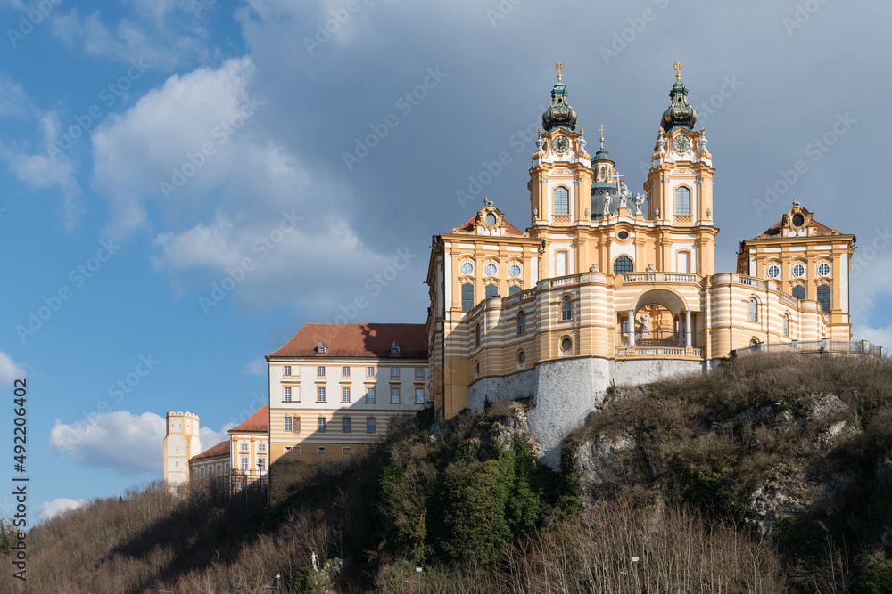 Melk Abbey is an Austrian Benedictine abbey and one of the world's most famous monastic sites. UNESCO world cultural heritage site