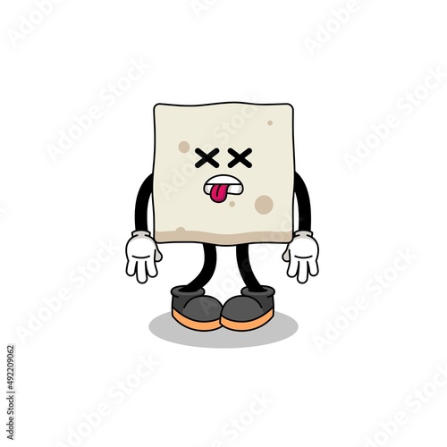 tofu mascot illustration is dead