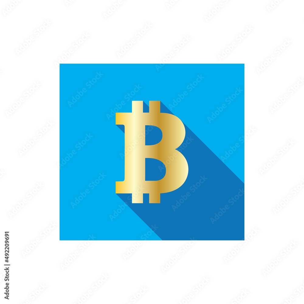 bitcoin crypto B letter logo symbol template design illustration vector bitcoin crypto B letter logo symbol template design illustration vector