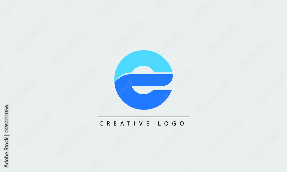 CE EC Abstract initial monogram letter alphabet logo design CE EC Abstract initial monogram letter alphabet logo design