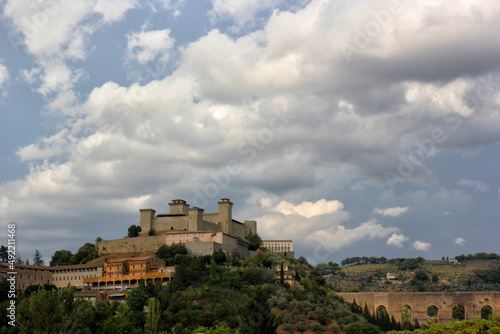 Rocca di Spoleto, fortress, pope photo
