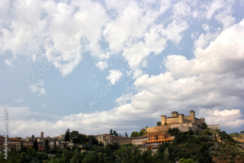 Rocca di Spoleto, fortress, pope