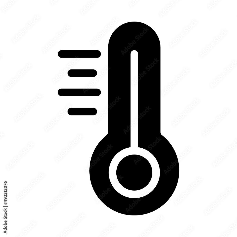 Thermometer Vector Icon Design Illustration Thermometer Vector Icon Design Illustration
