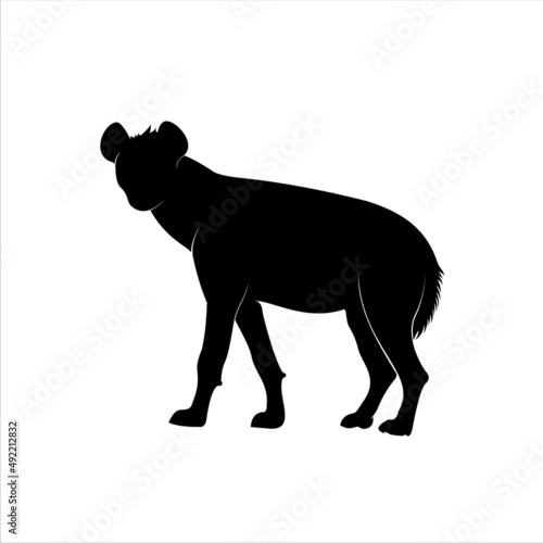 hyena silhouette 
