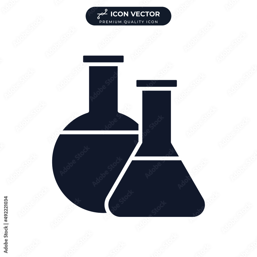 chemistry test tube icon symbol template for graphic and web design collection logo vector illustration chemistry test tube icon symbol template for graphic and web design collection logo vector illustration