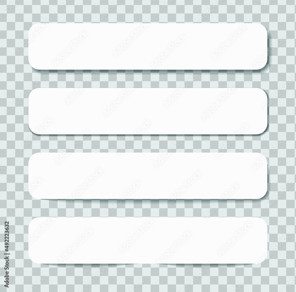 Realistic sticky notes isolated with real shadow Realistic sticky notes isolated with real shadow