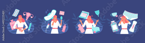 Menstruation PMS Compositions