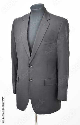 Bekleidung vor weißem Hintergrund