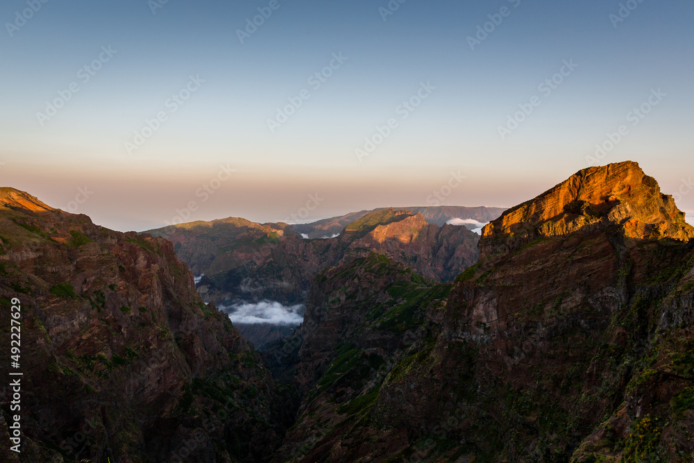 BICA DA CANA Madeira Sunrise, Sunset Portugal Islands above the cloud 