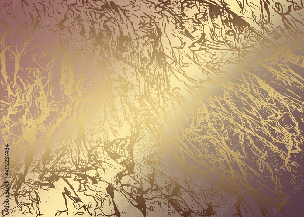 Golden Abstract decorative paper texture background for artwork - Illustration Golden Abstract decorative paper texture background for artwork - Illustration