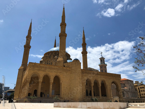 Outside view of Mohammad al-Amin Mosque