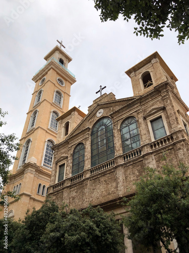 Outside View of Saint George's Maronite Catholic Cathedral