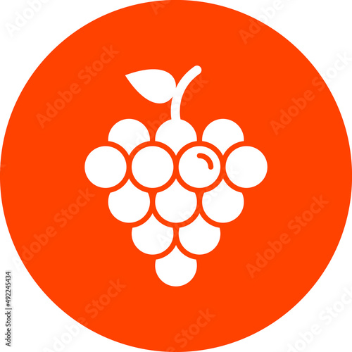Grapes Icon Style