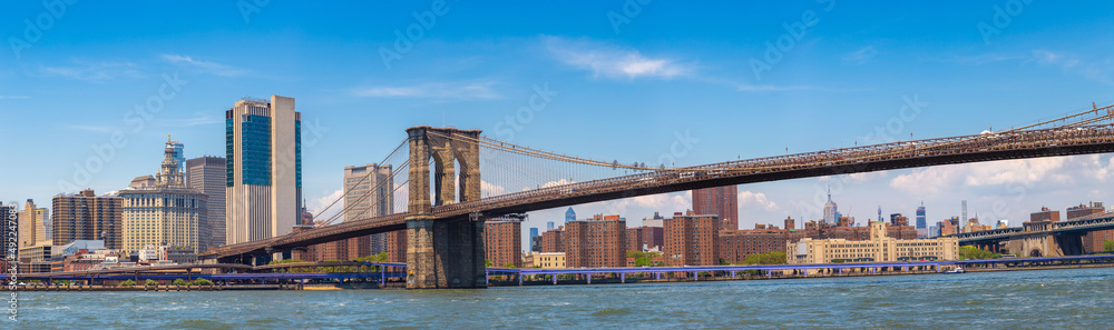 Manhattan cityscape in New York Manhattan cityscape in New York