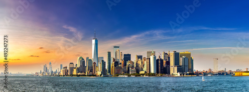 Foto Manhattan cityscape in New York