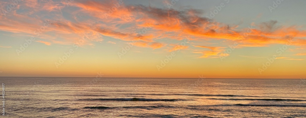 Sunset on the island Sylt with oceanview - Sonnenuntergang auf Sylt mit Blick auf die Nordsee