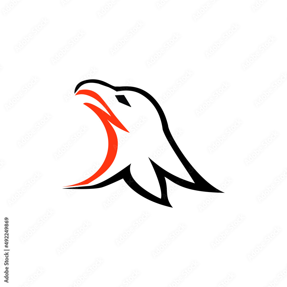 Letter N Eagle Logo or eagle logos Letter N Eagle Logo or eagle logos