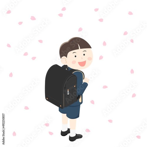 新一年生の男の子
