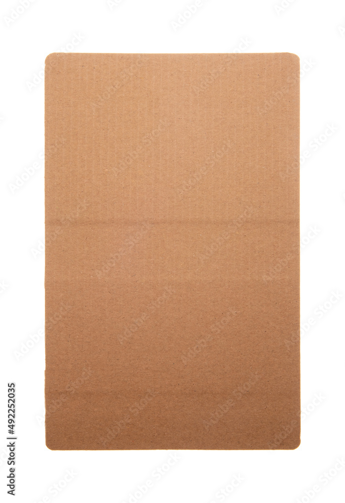 Closed up of corrugated cardboard used as design element background Closed up of corrugated cardboard used as design element background