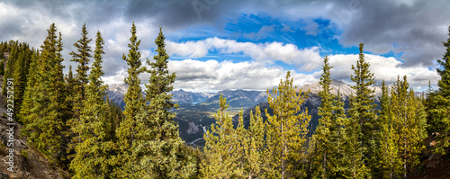 Bow Valley in Banff national park