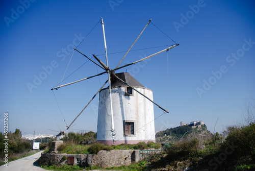 windmill in the village