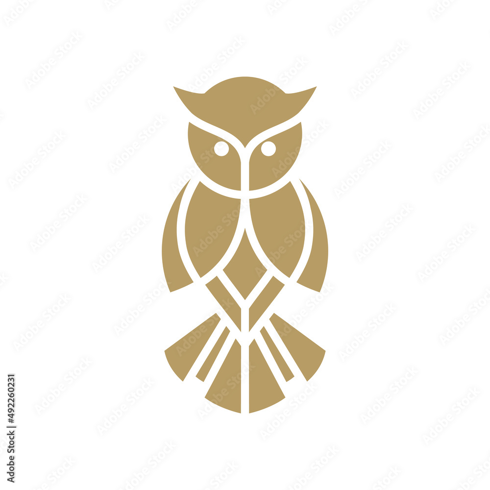 owl logo icon vector owl logo icon vector