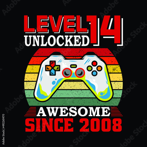 level 14 unlocked awesome since 2008