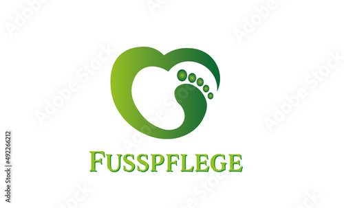 Fusspflege Logo Podologie	