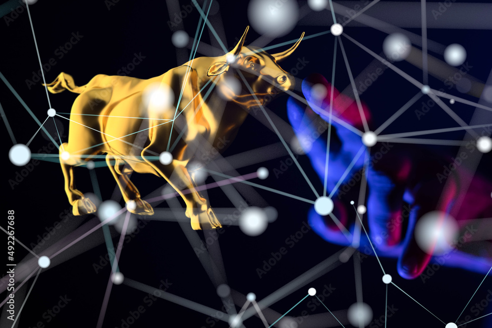 stock market graph business digital stock market graph business digital