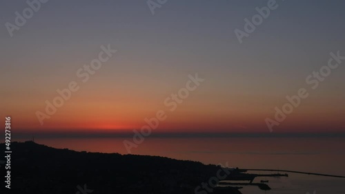 Wallpaper Mural Turkey Rize City Center Sunset 4K Time Lapse. Torontodigital.ca