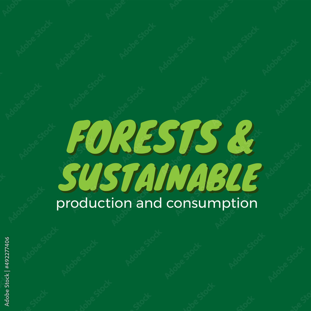 Design for celebrating International Day of Forest, march 21th in vector . Design for celebrating International Day of Forest, march 21th in vector .