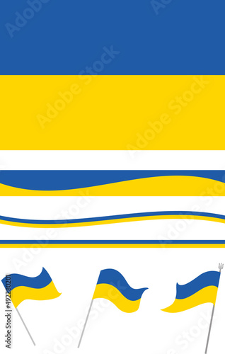 DRAPEAU UKRAINE
