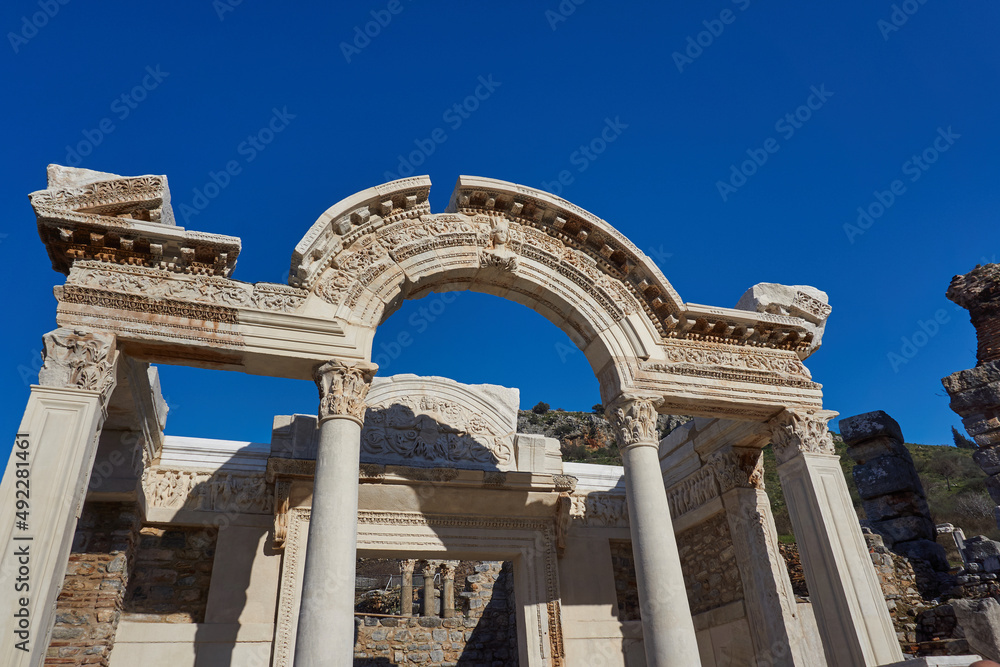 Library of Celsius in Ephesus, Turkey.
