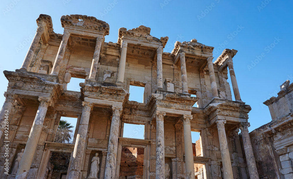 Library of Celsius in Ephesus, Turkey.
