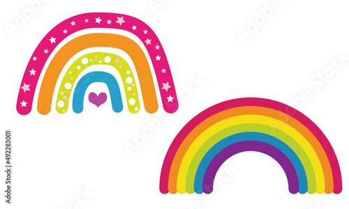 Moderne Regenbogen