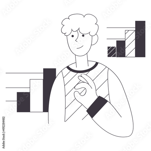 man talks about good indicators