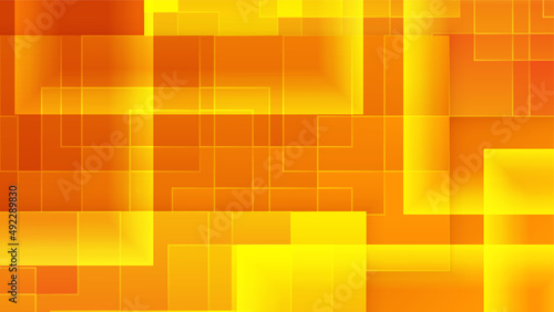 Orange and yellow background color composition in abstract. Abstract backgrounds with a combination of lines and circle dots can be used for your ad banners, sale banner template, presentation