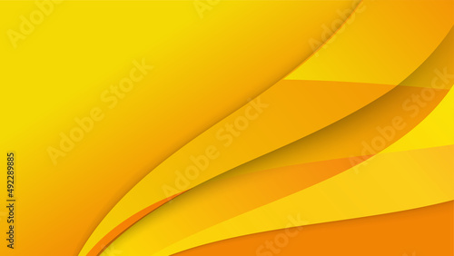 Orange and yellow background color composition in abstract. Abstract backgrounds with a combination of lines and circle dots can be used for your ad banners, sale banner template, presentation