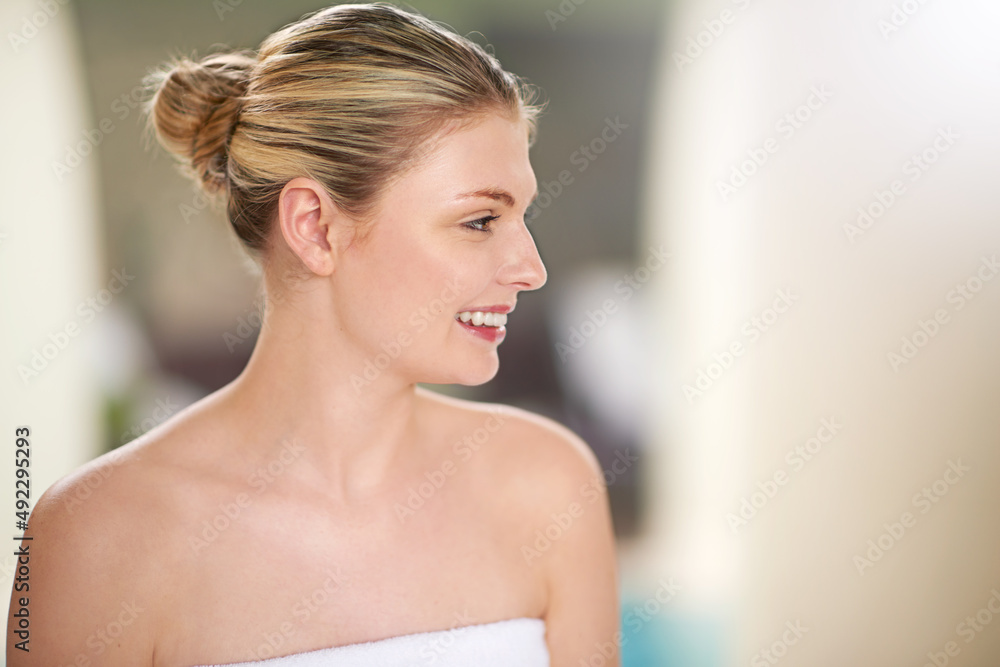 Nothing beats a day at the spa. Shot of a young woman enjoying a day at the spa. Nothing beats a day at the spa. Shot of a young woman enjoying a day at the spa.