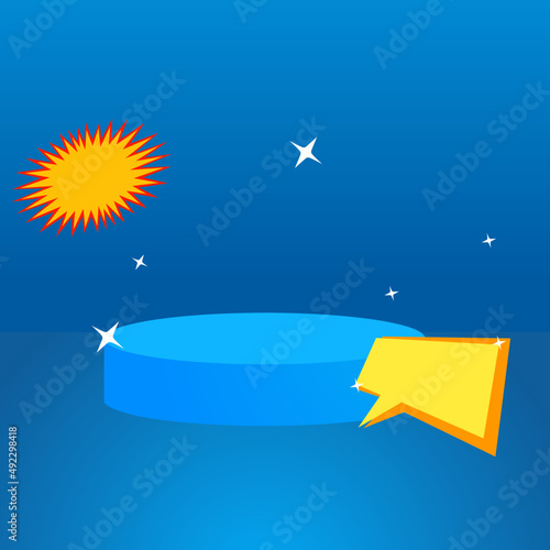 illustration of a banner