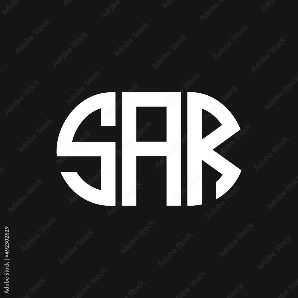 SAR letter logo design on black background. SAR creative initials letter logo concept. SAR letter design. SAR letter logo design on black background. SAR creative initials letter logo concept. SAR letter design.