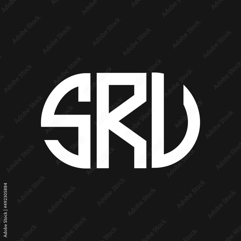 SRU letter logo design on black background. SRU creative initials letter logo concept. SRU letter design.
SRU letter logo design on black background. SRU creative initials letter logo concept. SRU letter design.