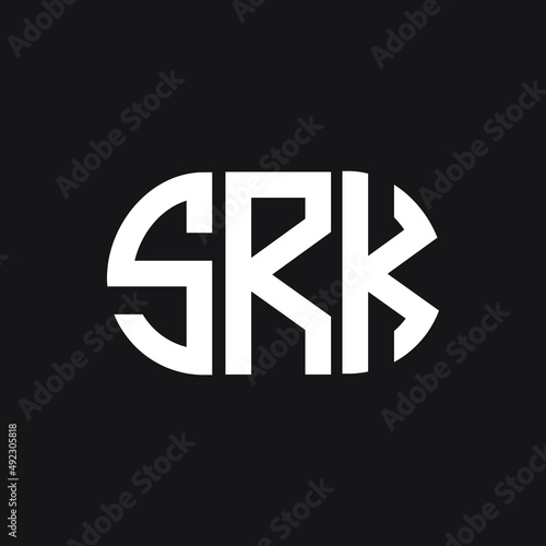 Free Download SRK letter logo design on black background. SRK creative initials letter logo concept. SRK letter design.
 - GFXLoad