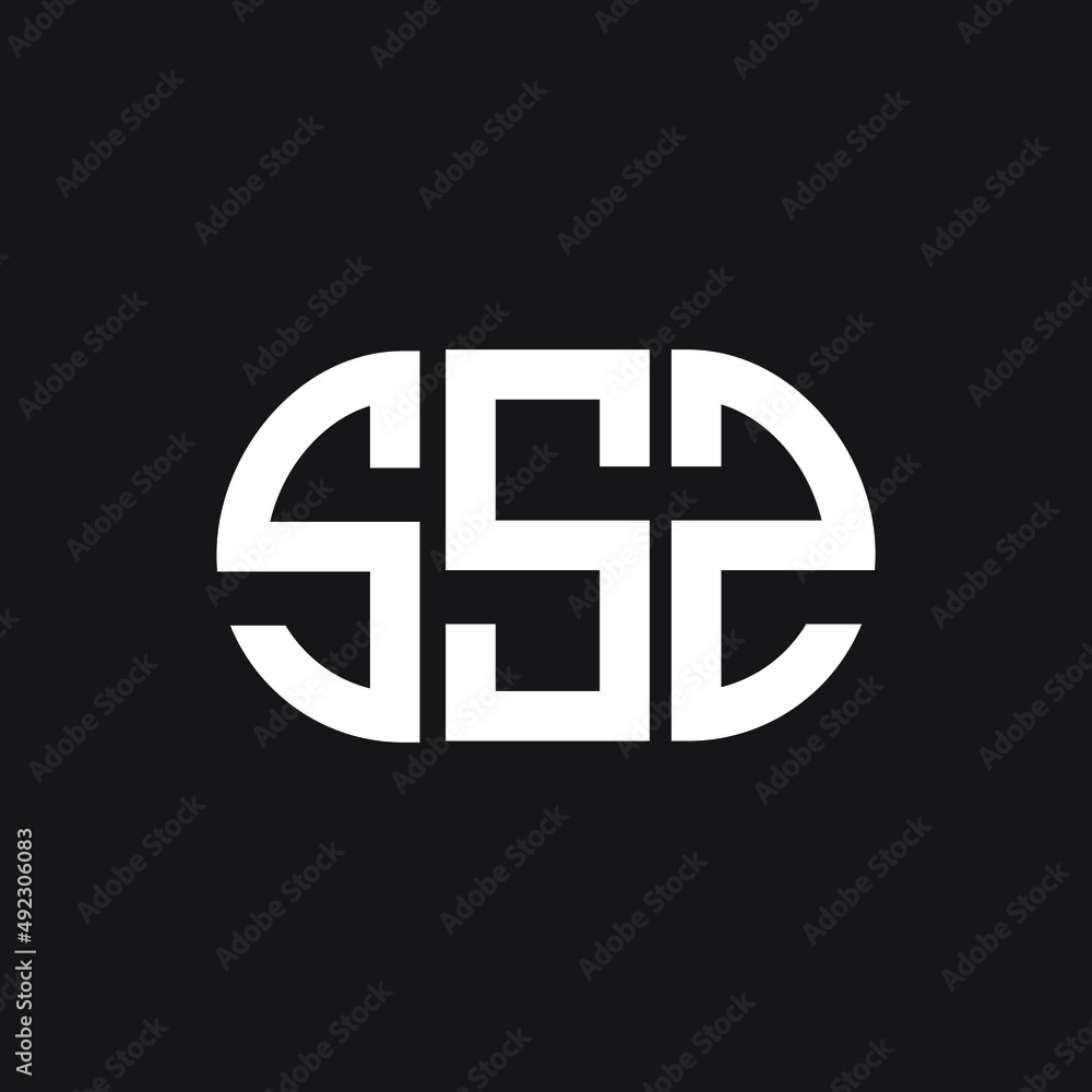 SSZ letter logo design on black background. SSZ creative initials letter logo concept. SSZ letter design.
SSZ letter logo design on black background. SSZ creative initials letter logo concept. SSZ letter design.