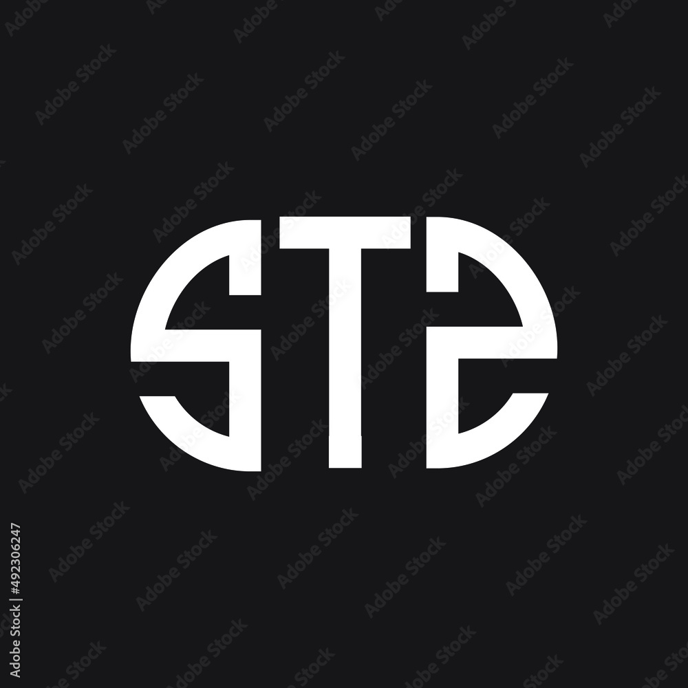 STZ letter logo design on black background. STZ creative initials letter logo concept. STZ letter design.
STZ letter logo design on black background. STZ creative initials letter logo concept. STZ letter design.