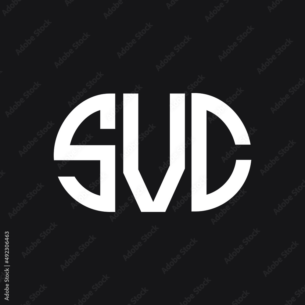 SVC letter logo design on black background. SVC creative initials letter logo concept. SVC letter design. SVC letter logo design on black background. SVC creative initials letter logo concept. SVC letter design.