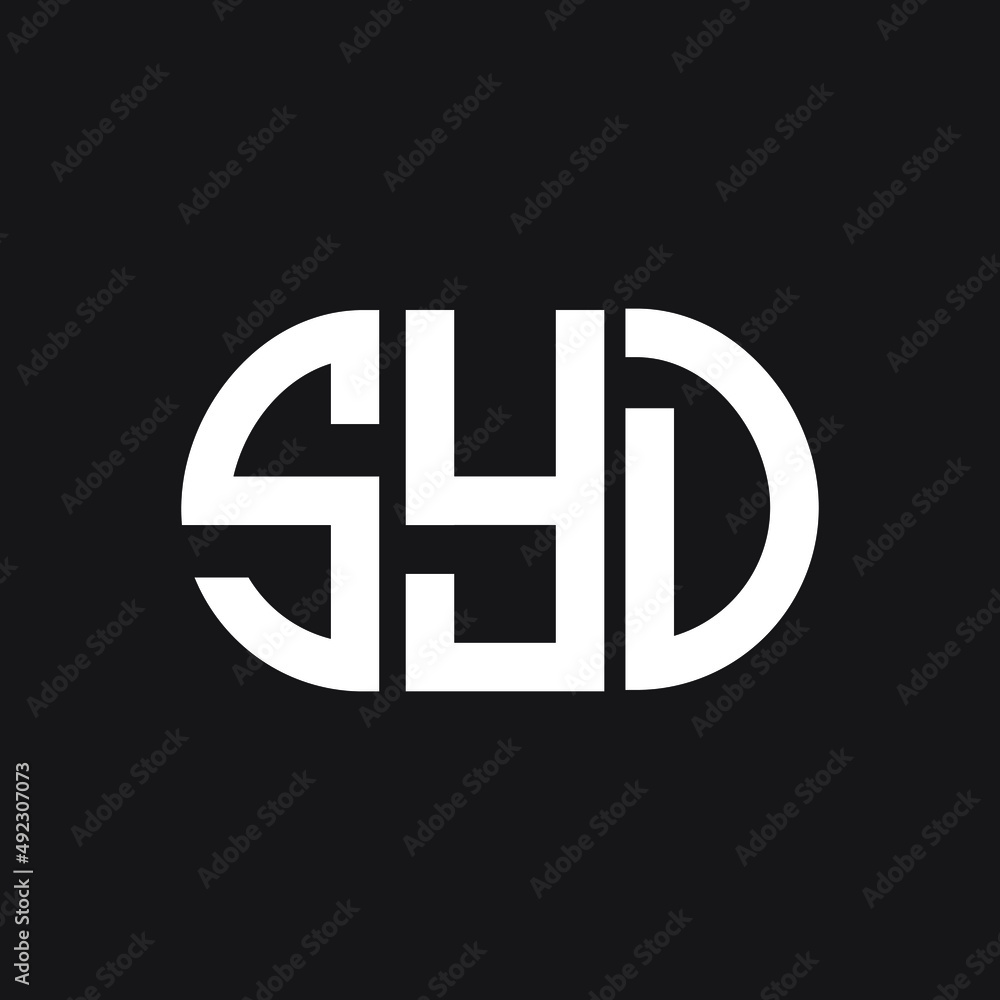 SYD letter logo design on black background. SYD creative initials letter logo concept. SYD letter design.
SYD letter logo design on black background. SYD creative initials letter logo concept. SYD letter design.